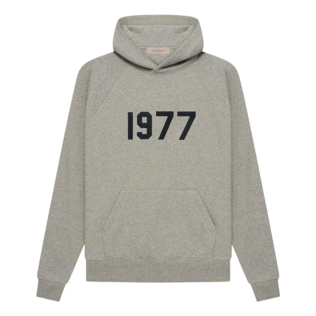 Fear Of God Essentials ‘1977’ Dark Oatmeal Hoodie
