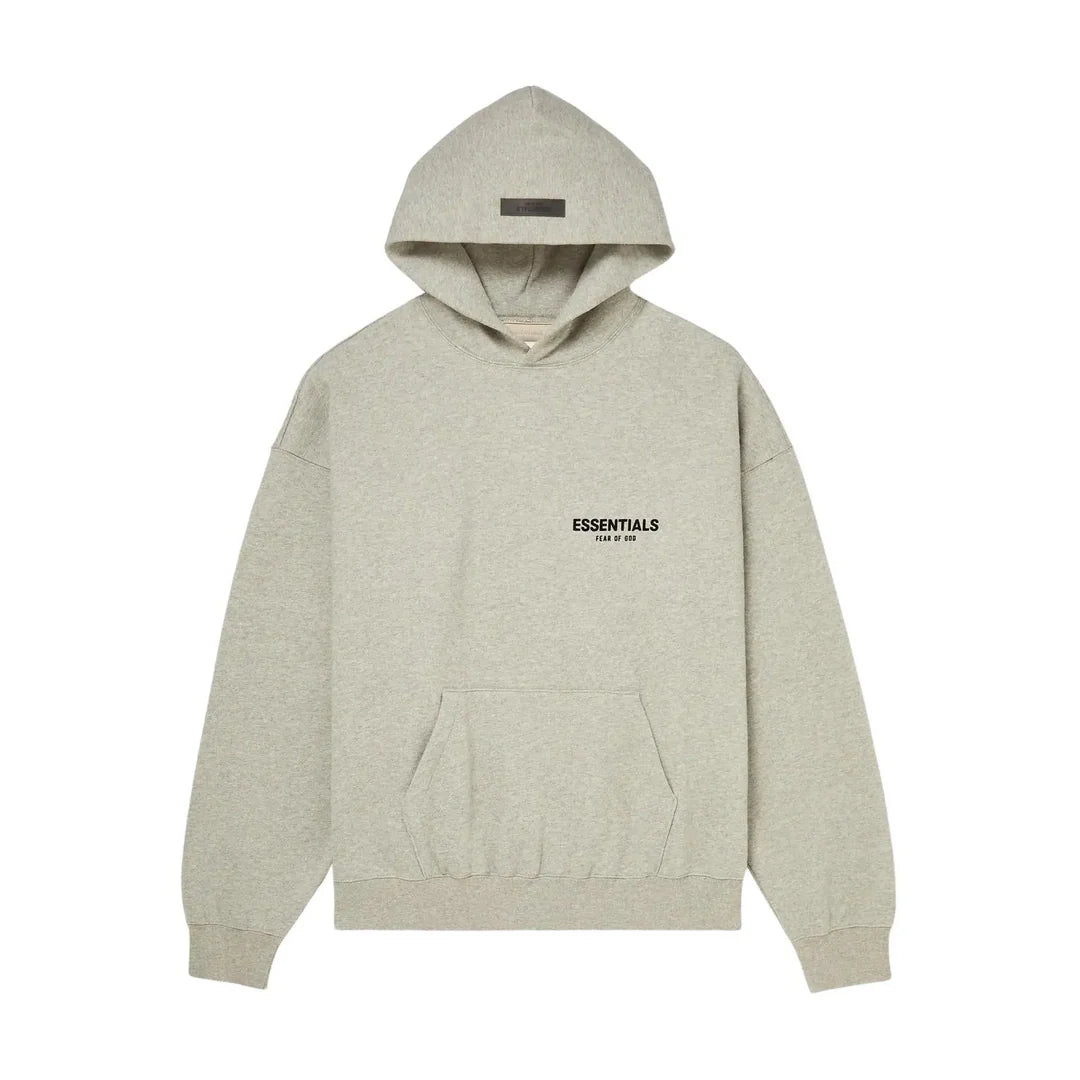 FEAR OF GOD ESSENTIALS DARK OATMEAL HOODIE SS22