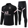 Nike X PSG Black/Pink Tracksuit