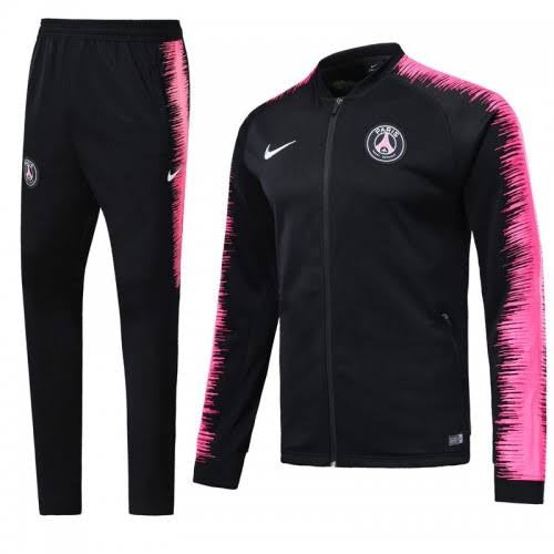 Jordan X PSG Pink And Black Tracksuit