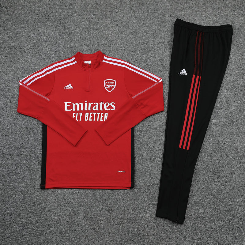 Adidas X Arsenal Red Tracksuit