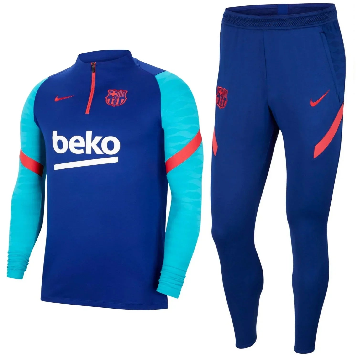 Barcelona Blue/Green Tracksuit