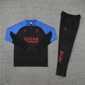 Jordan X PSG New Season Black and Blue Tracksuit