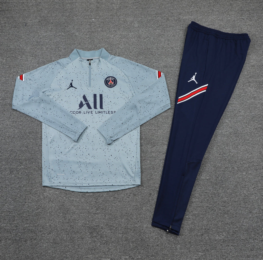 Jordan X PSG Light Grey Tracksuit