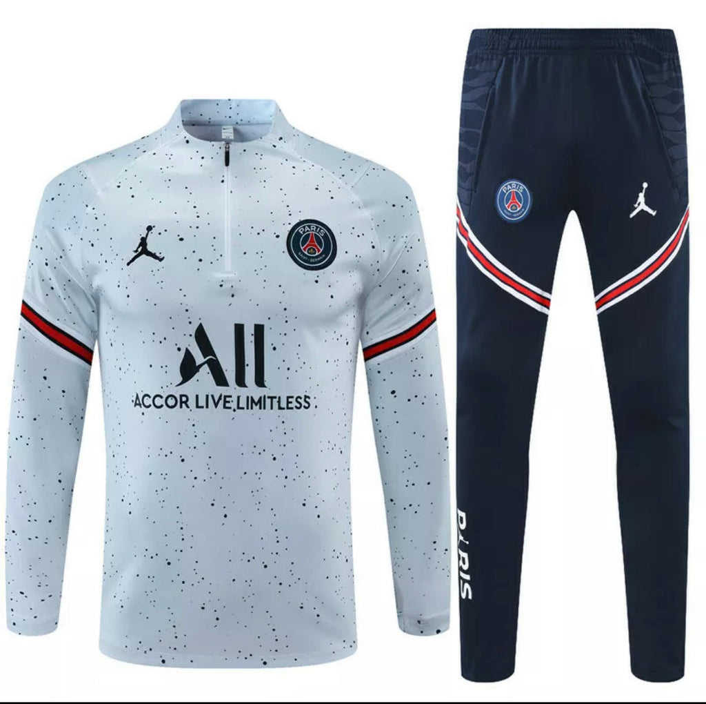 Jordan X PSG Light Grey Tracksuit