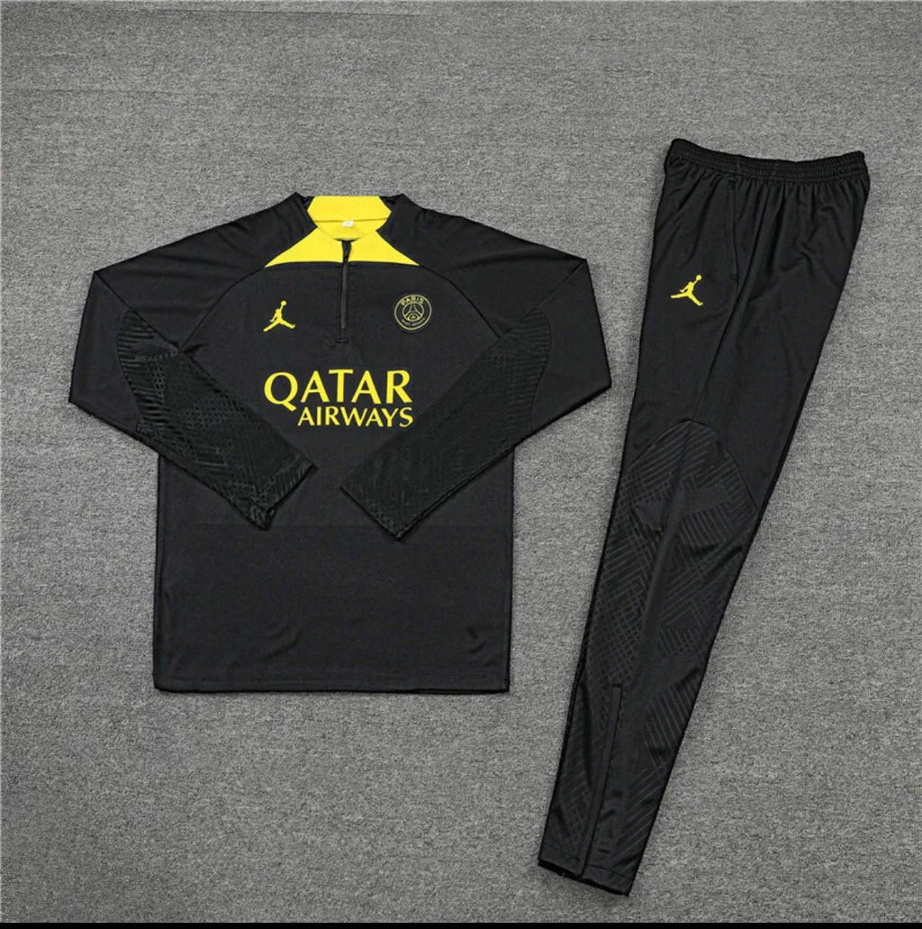 Air Jordan X PSG New Season Black Tracksuit