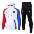 Jordan X PSG White Hooded Tracksuit